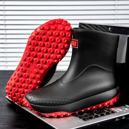 Waterproof Slip-On Rain Boots for Easy Wear