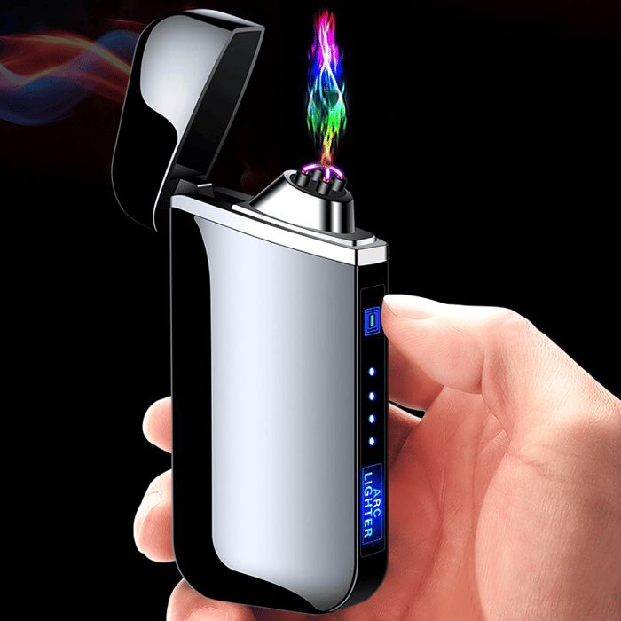 Wind-Resistant Electric Lighter with Touch Activation