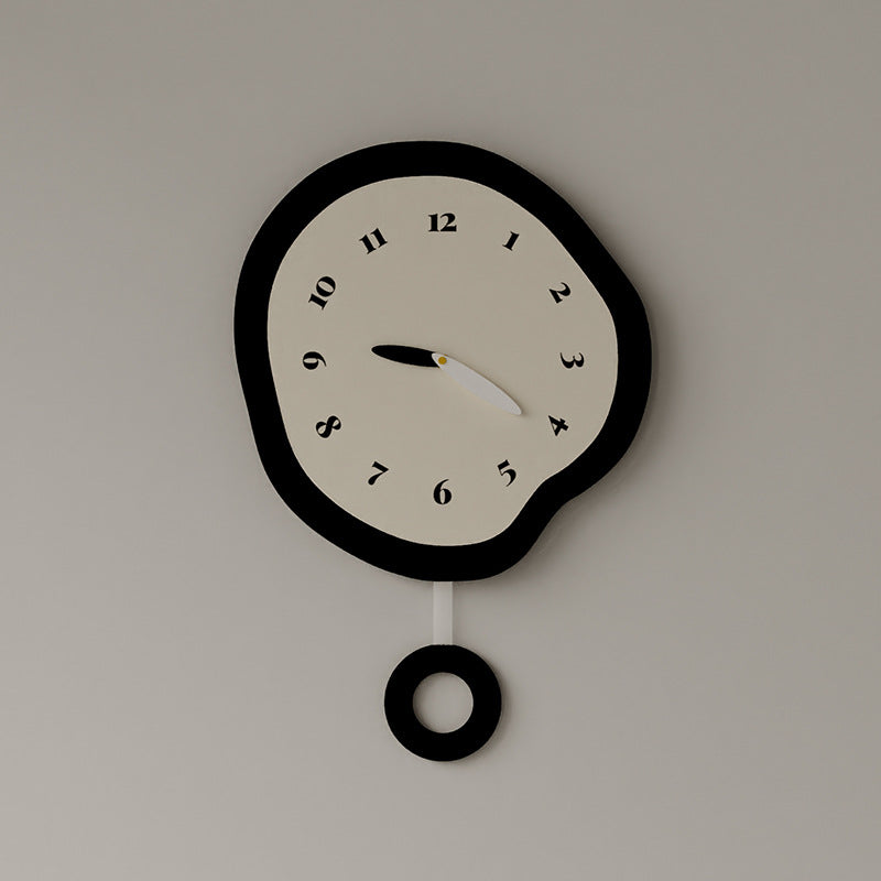 Minimalist Silent Design Wall Clock – Scandinavian Style