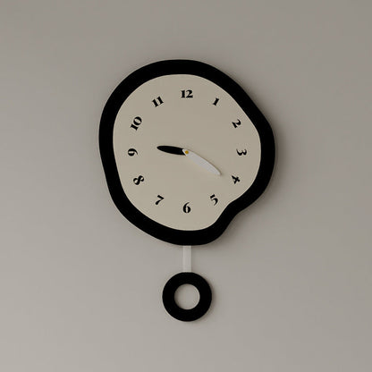 Minimalist Silent Design Wall Clock – Scandinavian Style