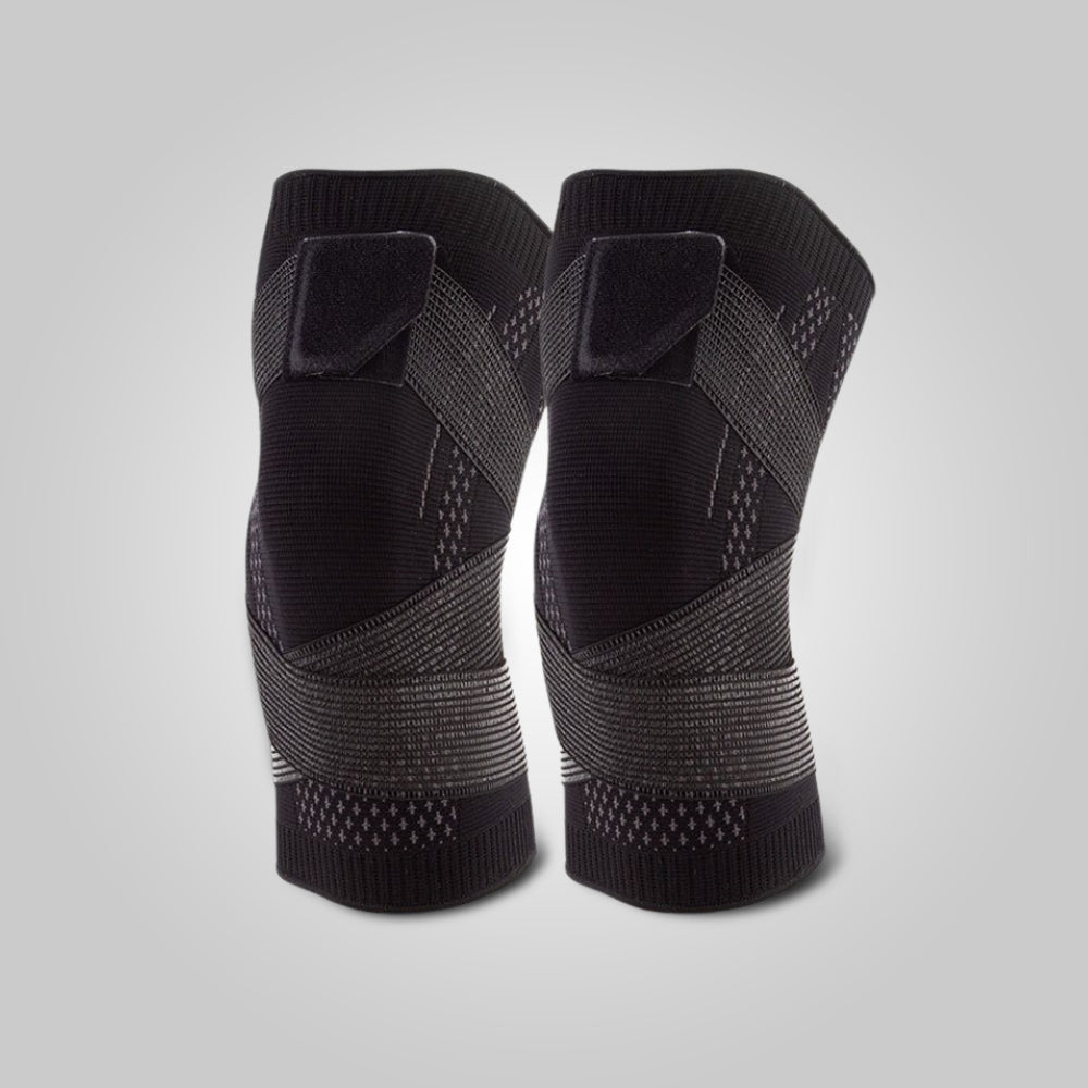 ComfortFit Knee Support Wrap (1 Pair) | Stabilizing Knee Brace
