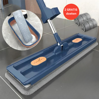 3-in-1 Cleaning Mop with 2 Free Cloths Included