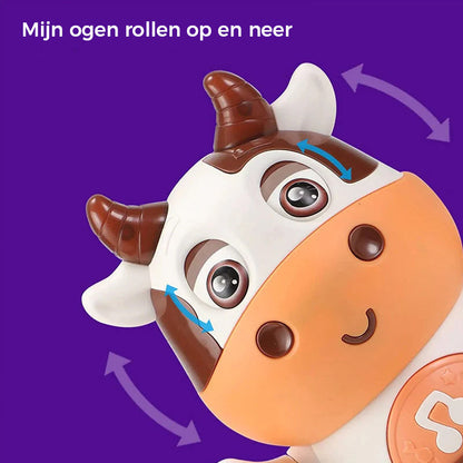 Interactive Musical Cow Toy for Infants