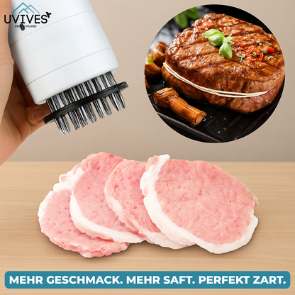 Tenderizes and Seasons Any Tough Cut Instantly