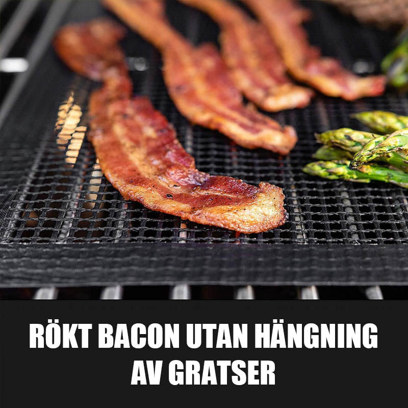 Reusable Non-Stick BBQ Grill Mat - Heat Resistant Cooking Surface