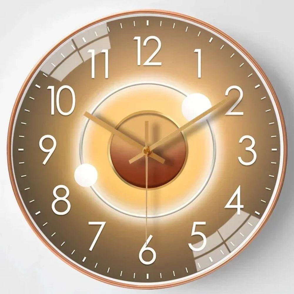 Modern Digital Wall Clock for a Tranquil Atmosphere