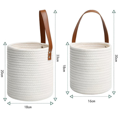 Eco-Friendly Hanging Baskets | Set of 2 for Versatile Use
