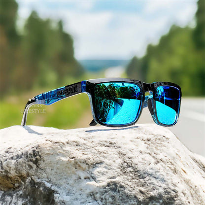 Polarized UV400 Sunglasses with Anti-Blue Light Protection
