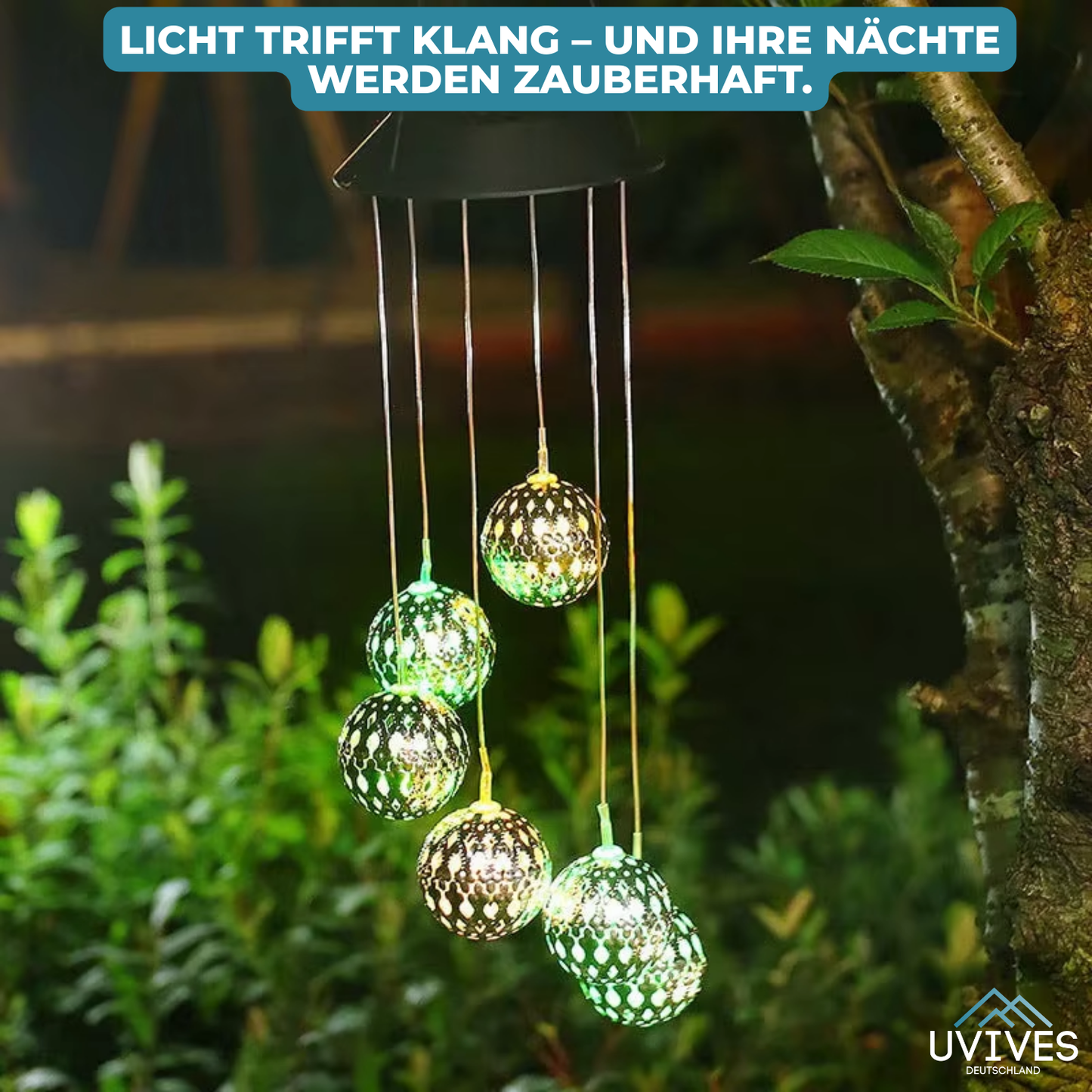 Transform Your Garden with Colorful Light Display
