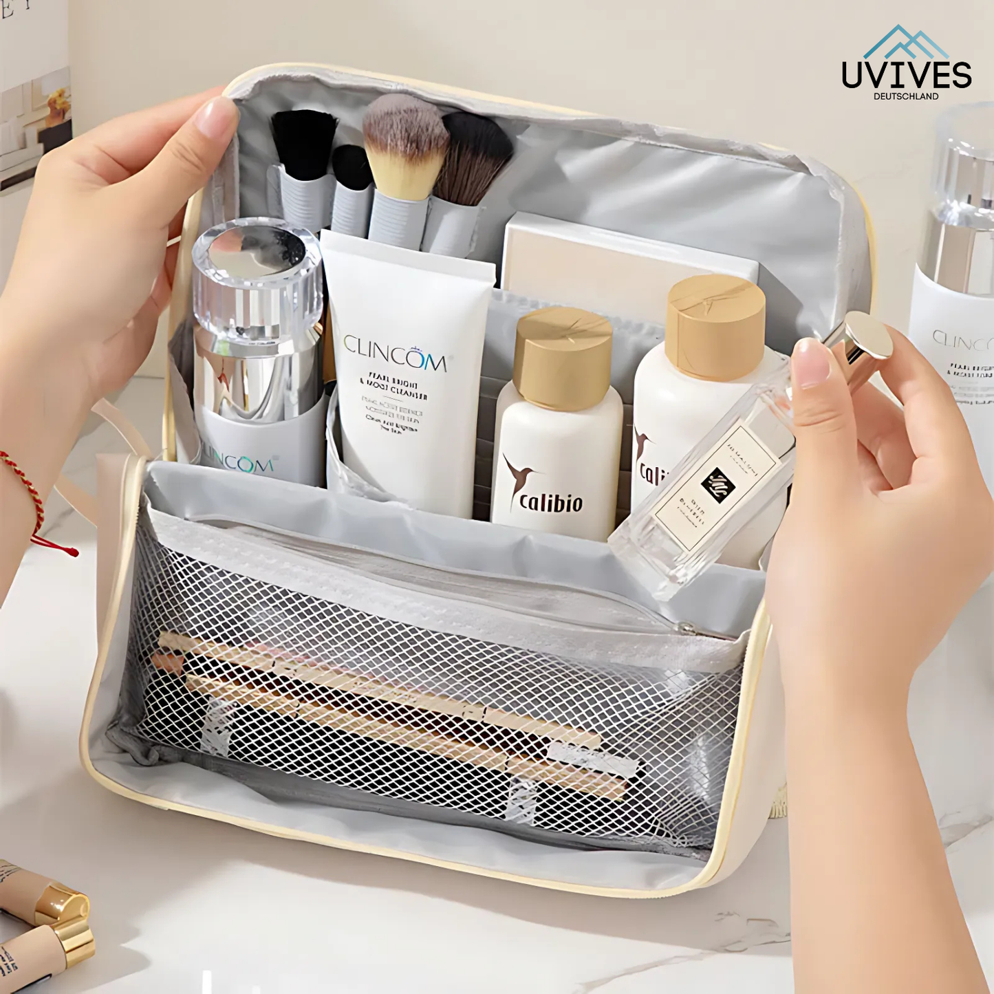 Cosmetic Bag for Home and Travel – Versatile Organizer