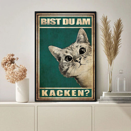 Cat Canvas Art Print