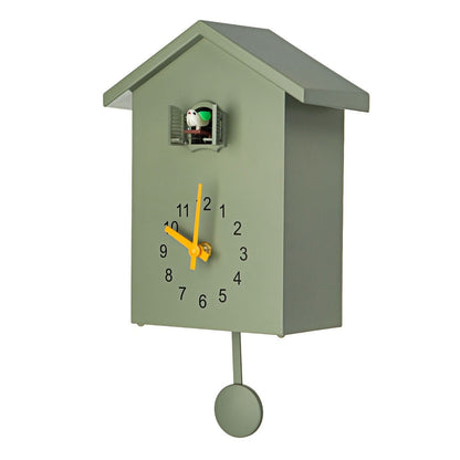 Traditional Wall Clock with Authentic Cuckoo Sound and Cheerful Ticks