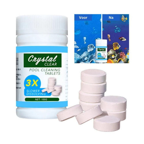 Water Purification Tablets for Sparkling Clean Water | 100 Count