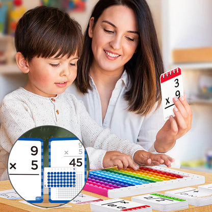 Innovative Math Learning Cards and Pop Fidget Charts for Effective Study