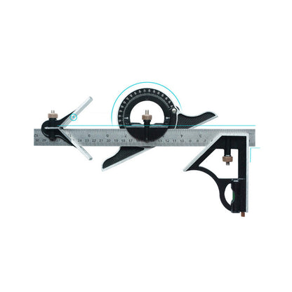 Adjustable Angle Ruler Set | Versatile & Accurate | Stainless Steel & Aluminum