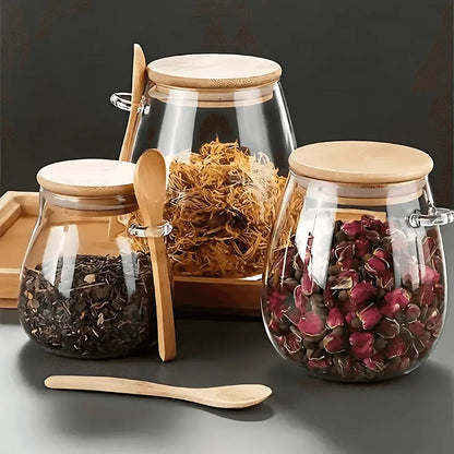 Airtight Kitchen Storage Container for Coffee and Tea