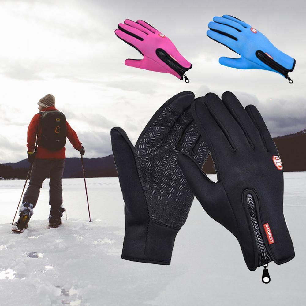 Unisex Touchscreen Gloves – Warm, Windproof, and Waterproof