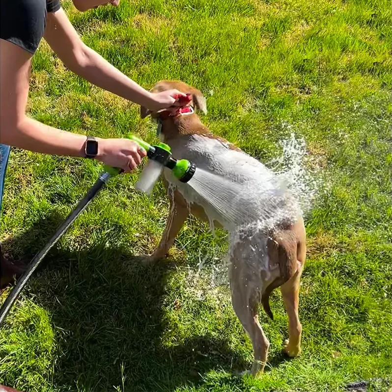 Ultimate Pet Bathing Spray Gun with Soap Dispenser