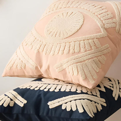 Chic Eye Motif Decorative Pillow Cover