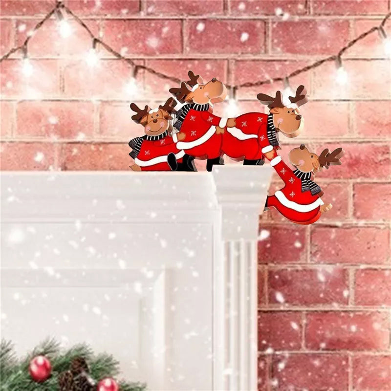 Festive Door Frame Ornament for Holiday Cheer