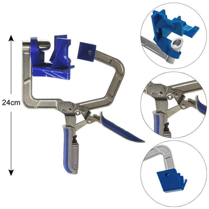 Precision 90-Degree Angle Clamp and T-Support System