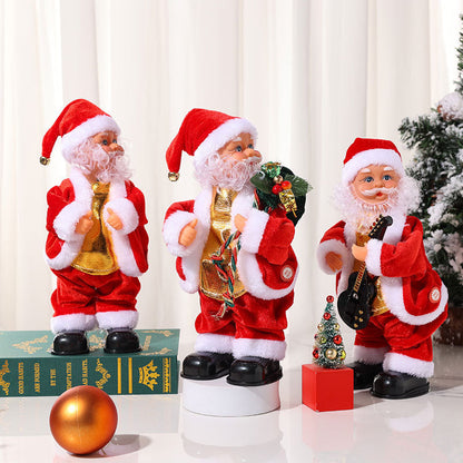 Dancing Santa Claus Holiday Decoration for Festive Home Decor – Free Shipping