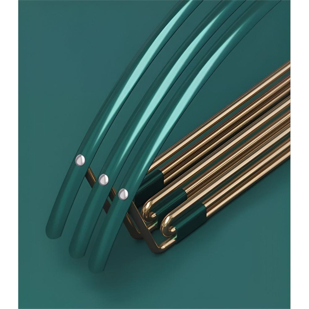 Elegant Aluminum Wardrobe Hangers | Set of 5