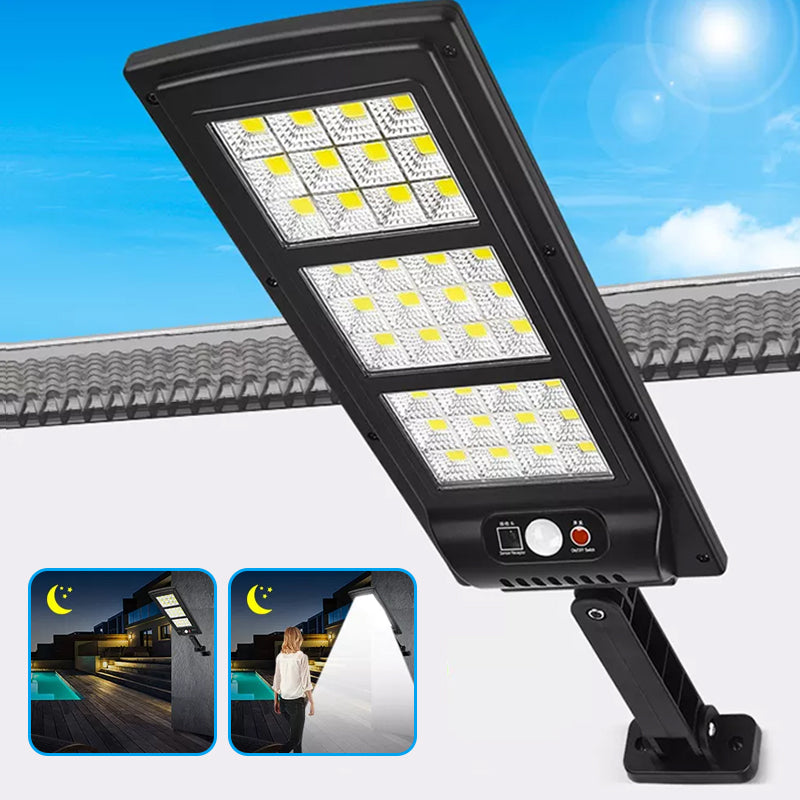 Solar-Powered Motion-Activated Outdoor Light