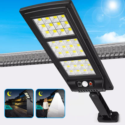Solar-Powered Motion-Activated Outdoor Light