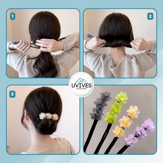 Create Perfect and Secure Buns in Seconds Every Day - Buy One Get One Free