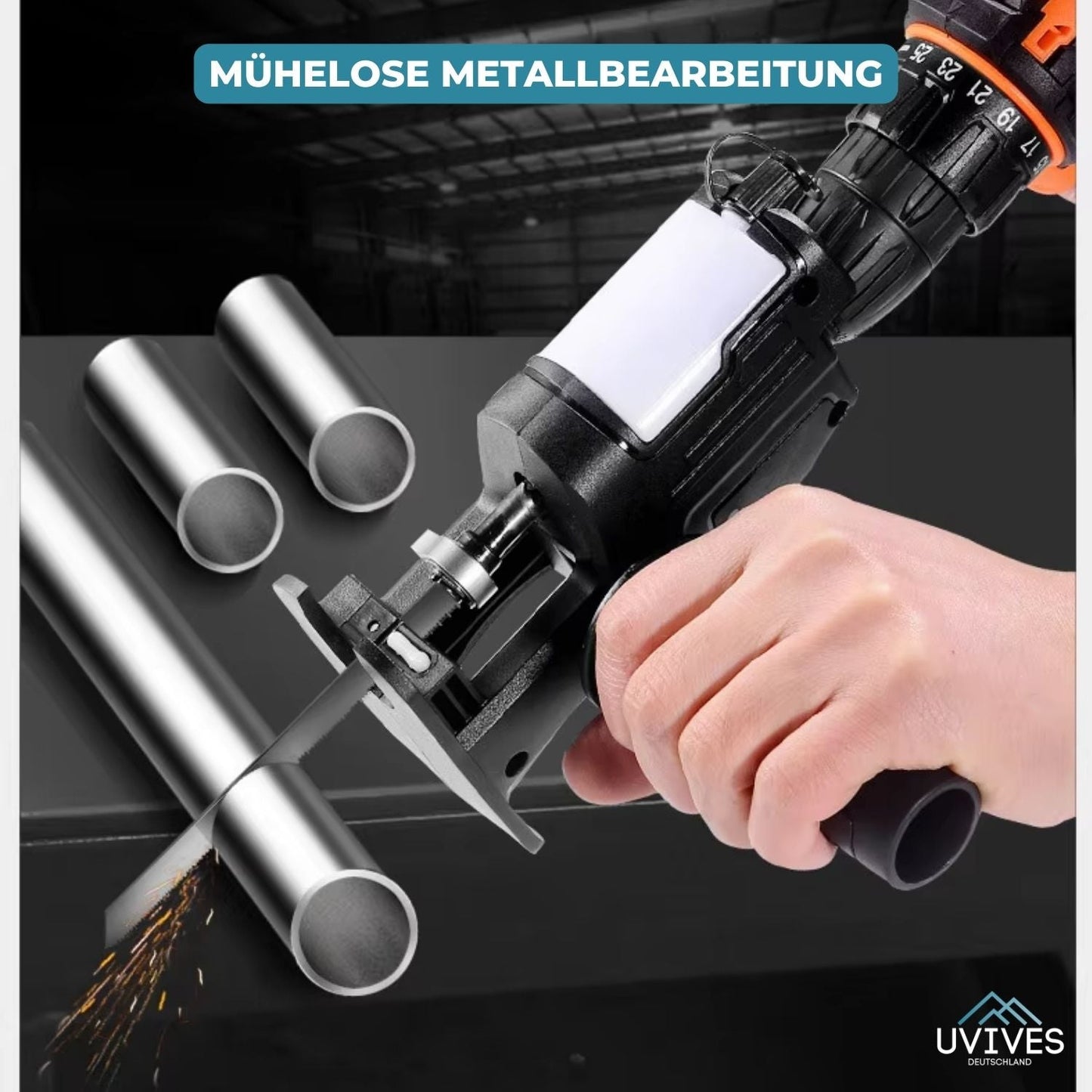 Chainsaw Adapter for Drill Machine
