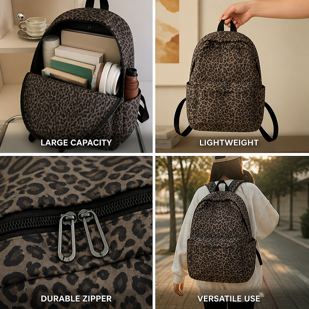 Spacious and Lightweight Travel Backpack