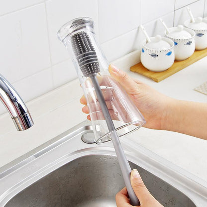 Versatile Bottle and Cup Cleaning Brush Set