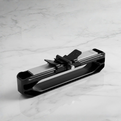 Compact Knife Sharpener with Dual-Stage System & Angle Guide