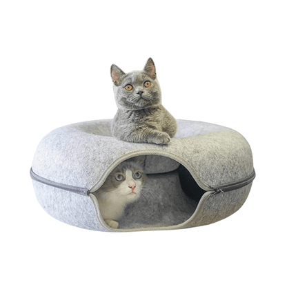 Cat Tunnel and Playhouse - PawDonut Design