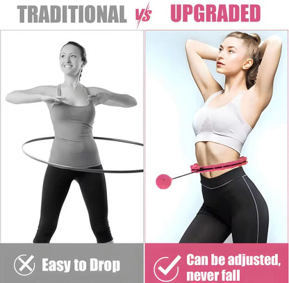Customizable Weighted Hula Hoop for Waist Training