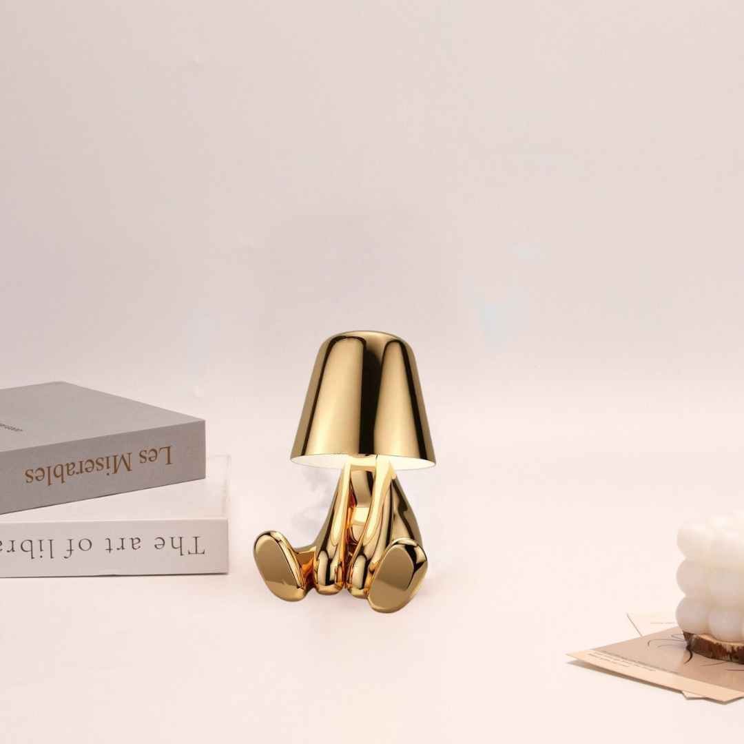 Golden Aura Table Lamp: Elevate Your Home Decor