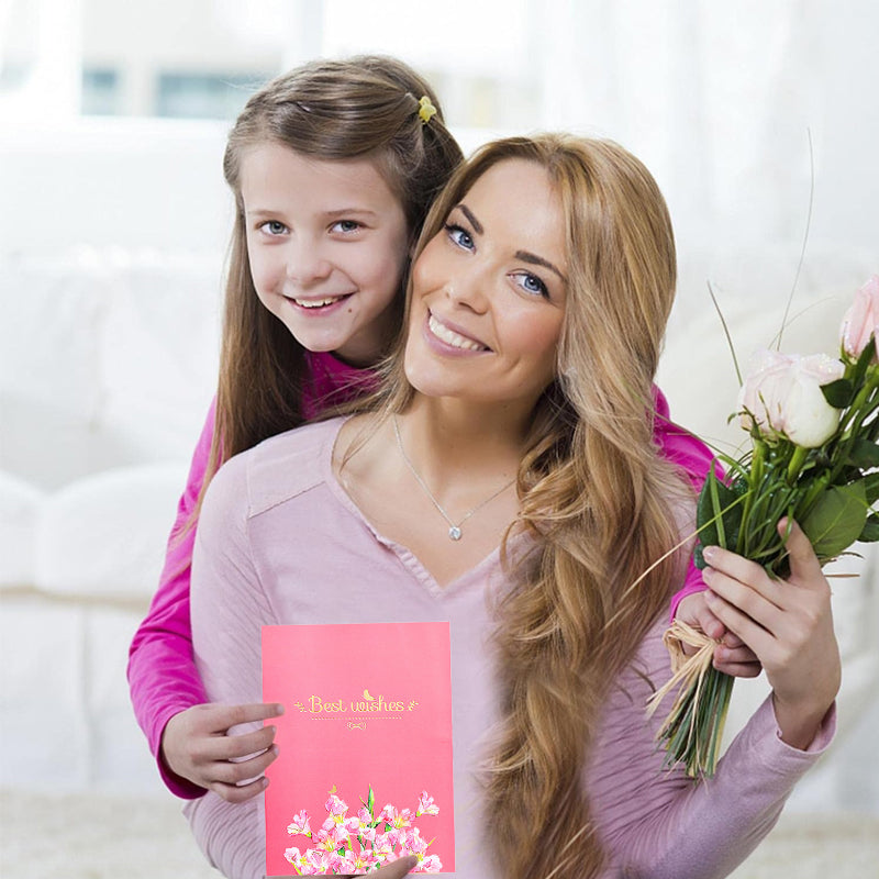 Artistic Pop-Up Greeting Card for Mother's Day