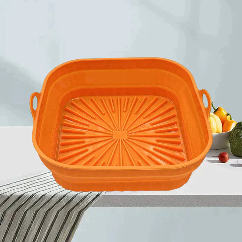Foldable Silicone Grilling Mat for Air Fryers