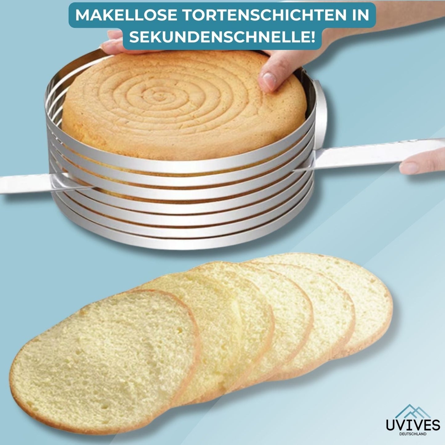 Adjustable Stainless Steel Cake Cutter