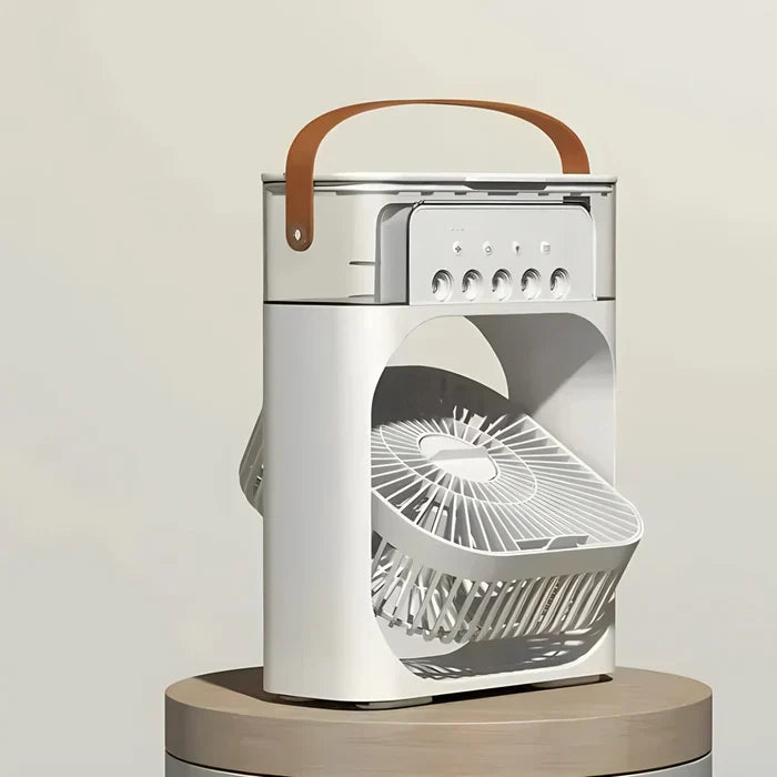 7-Colour LED Light and 3-in-1 Fan - Versatile Cooling Solution