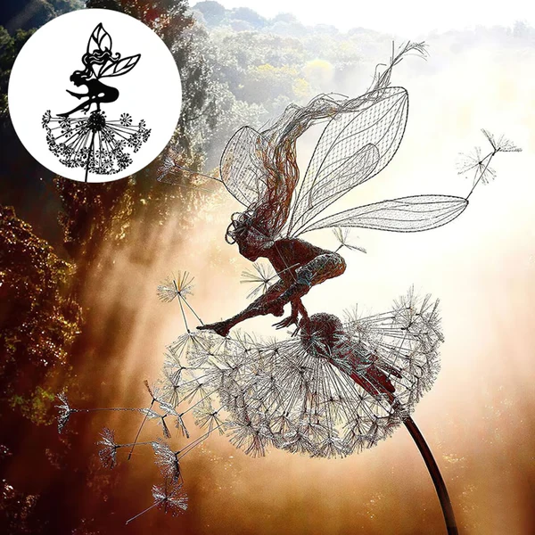 Whimsical Garden Statues for Fairy Decoration