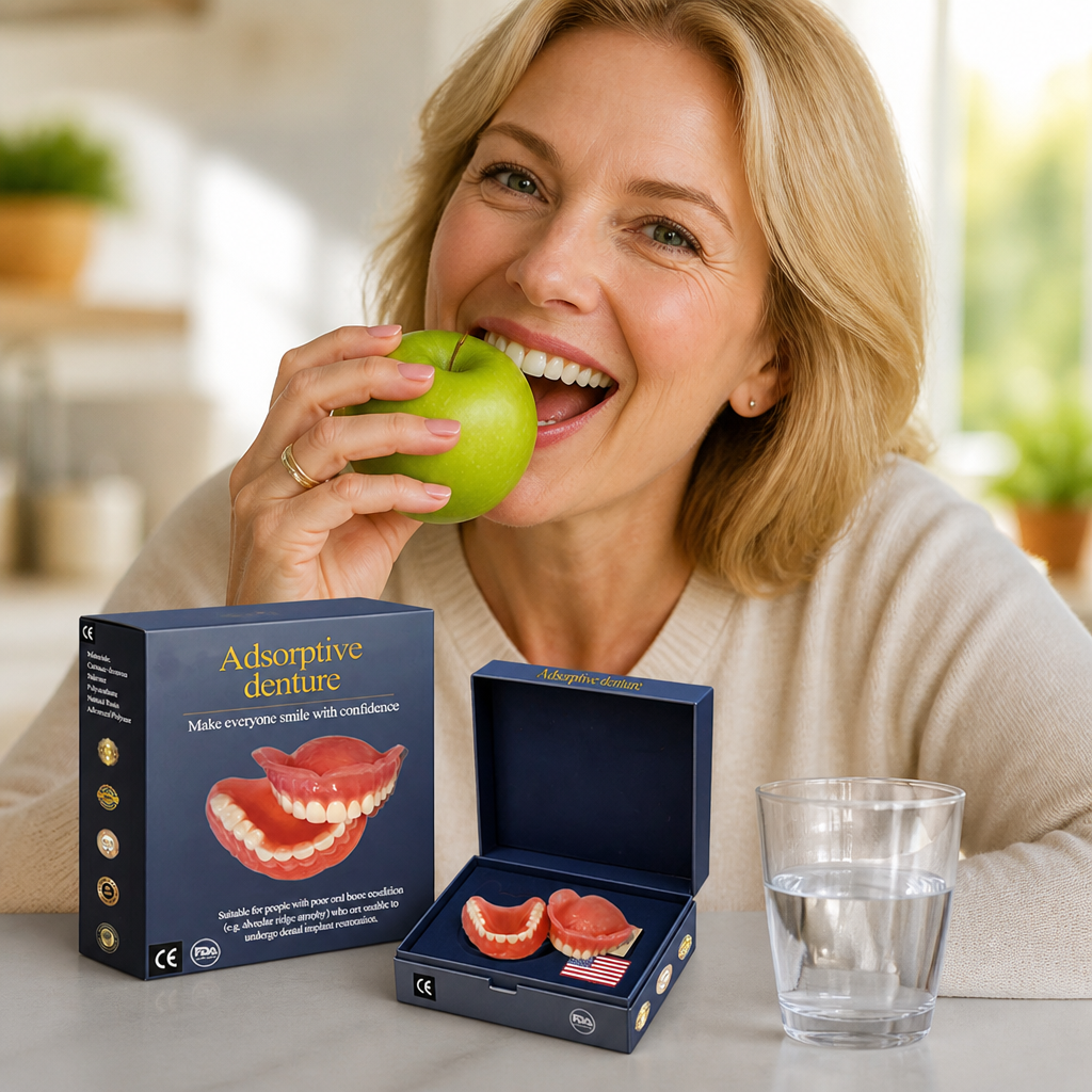 Custom-Fit Smart Dentures with Long-Lasting Hold