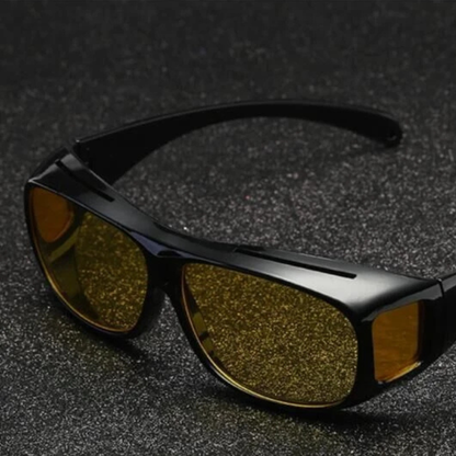 Night Driving Glasses with Glare Protection and GlareCut Technology for Safety