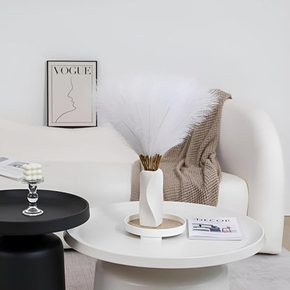Chic Faux Grass Stems for Home Décor | Set of 3