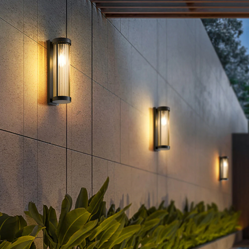 Modern Waterproof Exterior Light Fixture - LED Wall Sconce for Outdoors