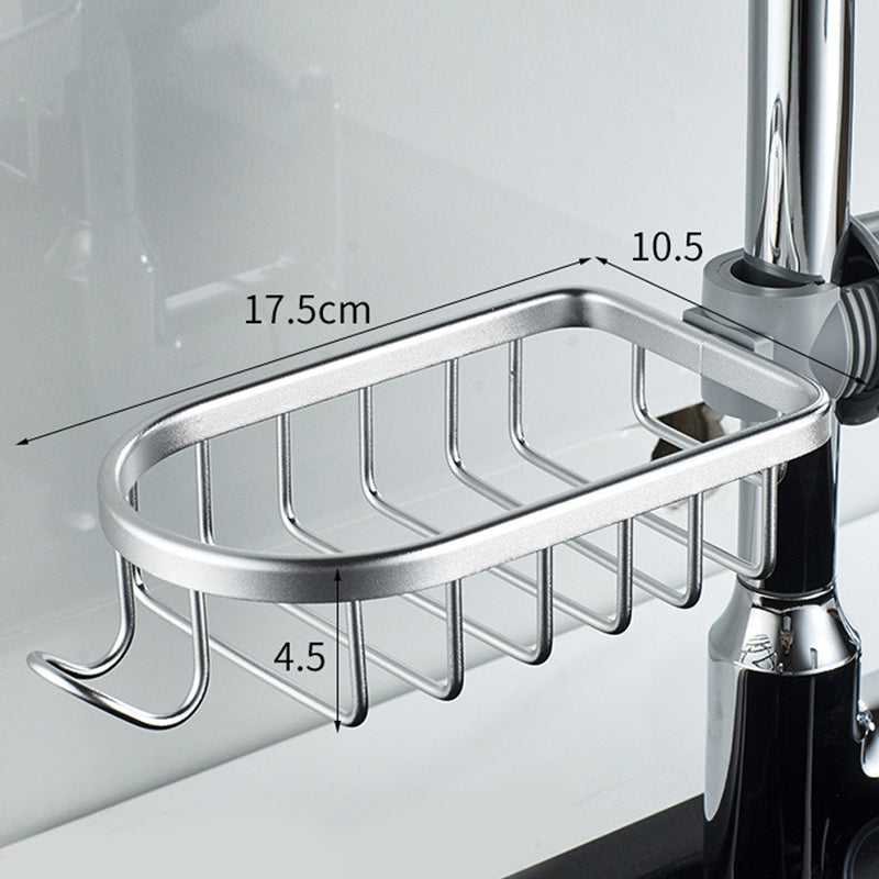 Shower Caddy for Shampoo and Soap – Stainless Steel – Available in Silver or Black – No Drilling Required