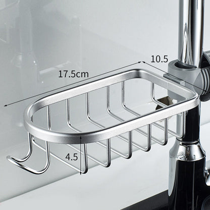 Shower Caddy for Shampoo and Soap – Stainless Steel – Available in Silver or Black – No Drilling Required