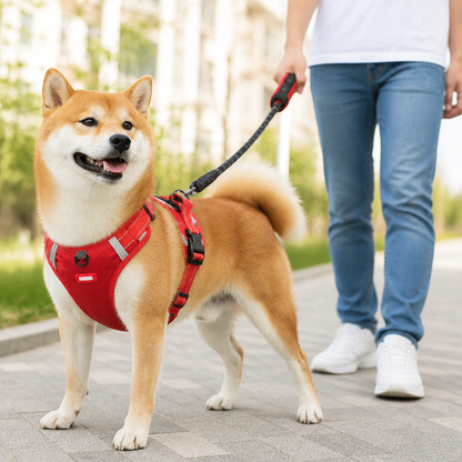 Reflective Comfort Harness for Dogs - No-Pull Design