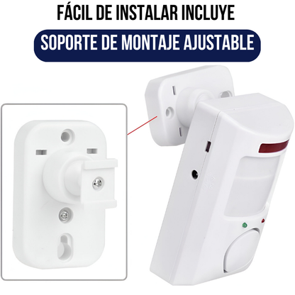 Wireless Motion Detection and Alarm System - MotionGuard Elite